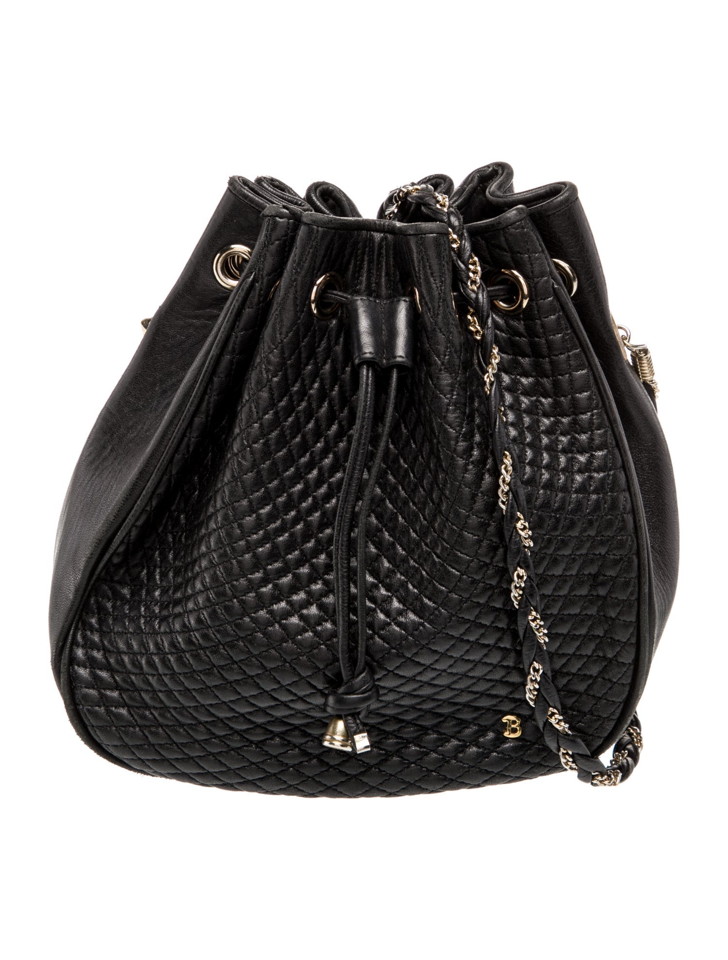 Bally Leather Bucket Bag