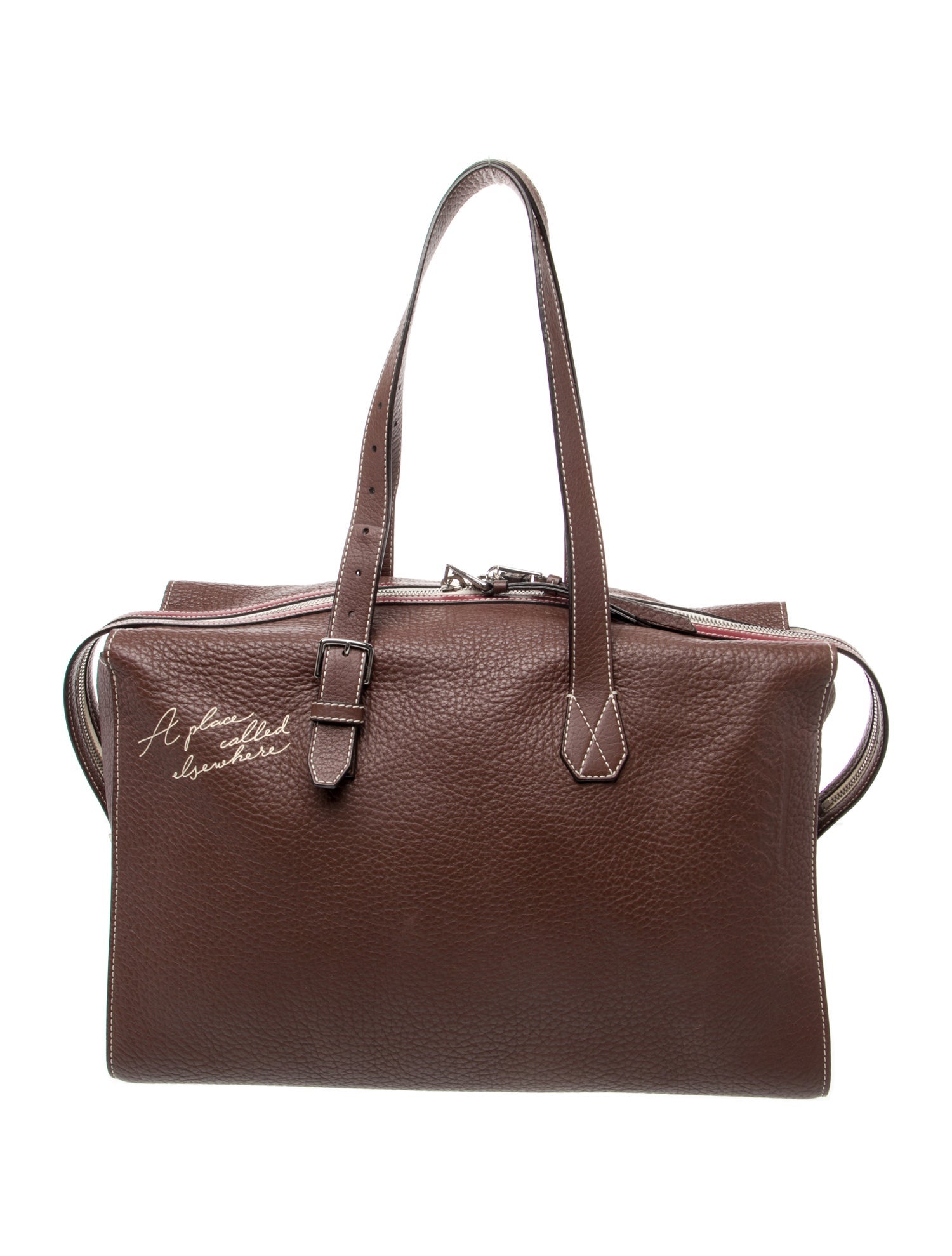 Bally Leather Weekender Bag