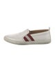 Bally Leather Colorblock Pattern Flats