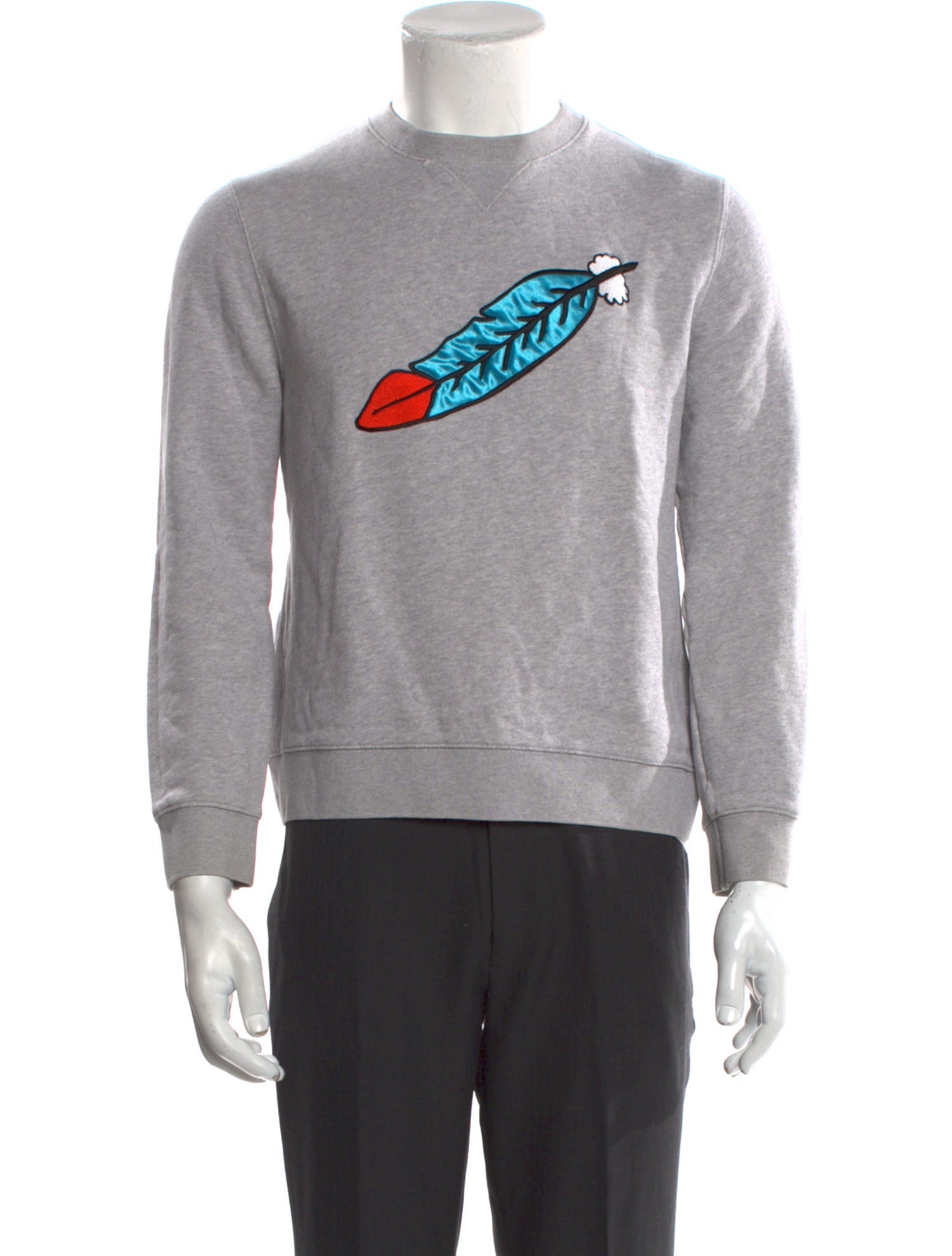 Bally Graphic Print Crew Neck Sweatshirt