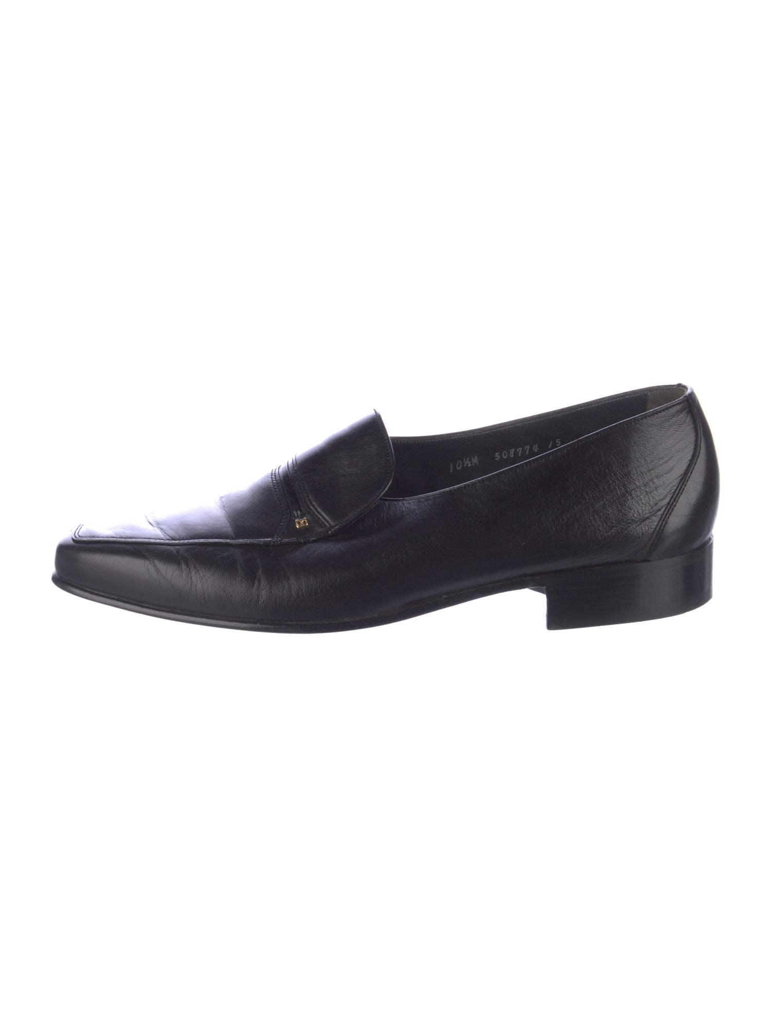 Bally Leather Dress Loafers