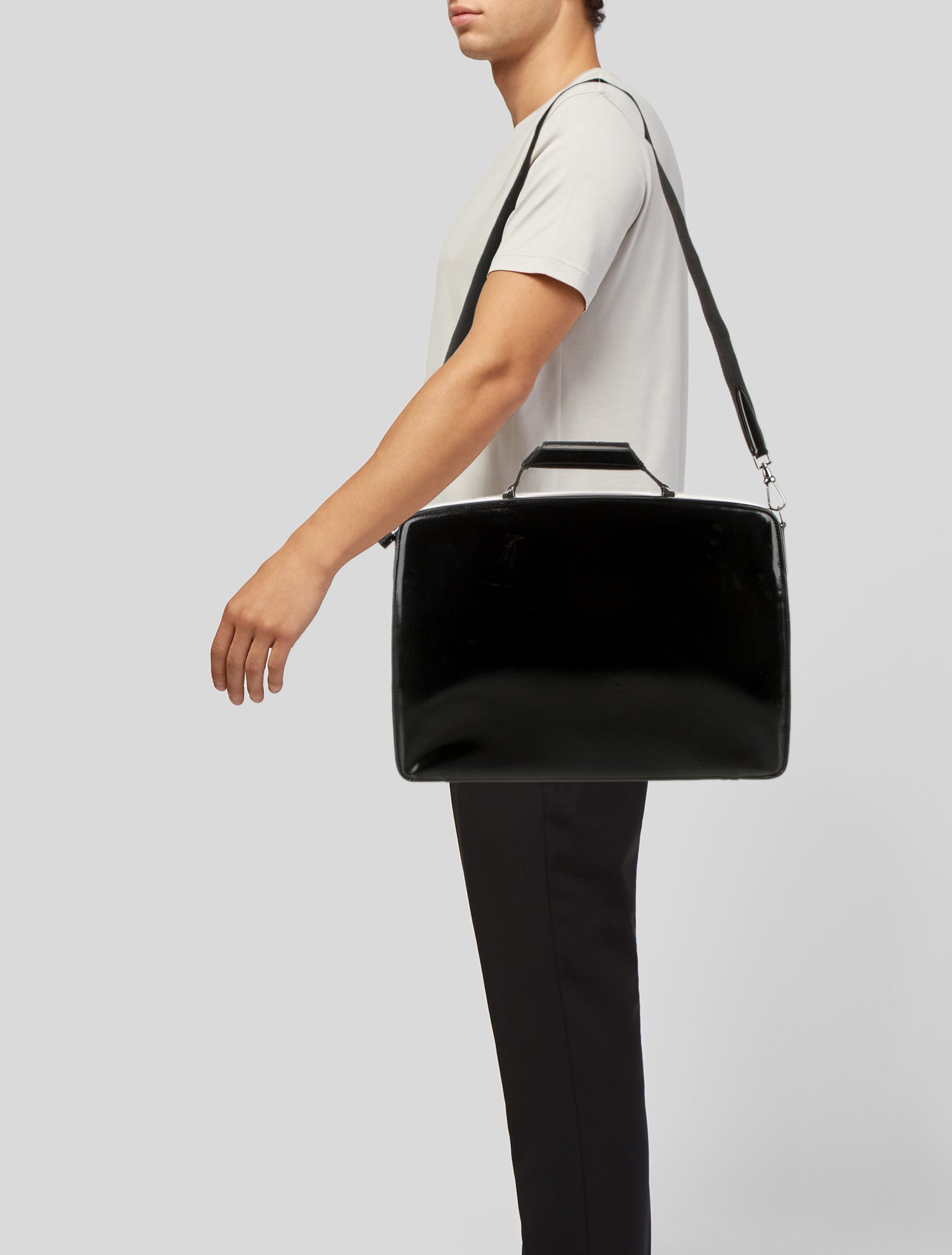 Bally Leather Briefcase