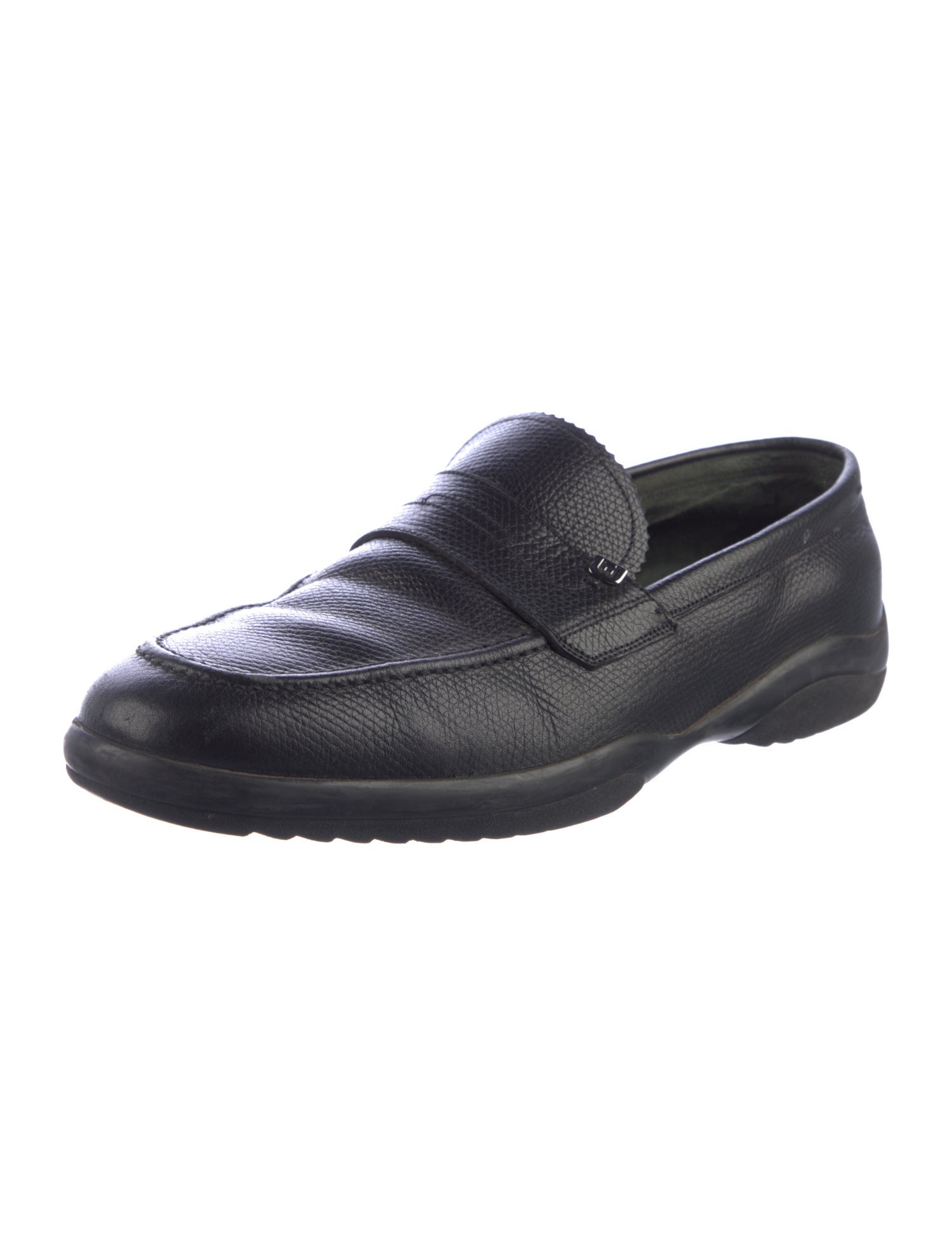 Bally Leather Dress Loafers