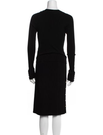 Bally Embroidered Accent Skirt Set