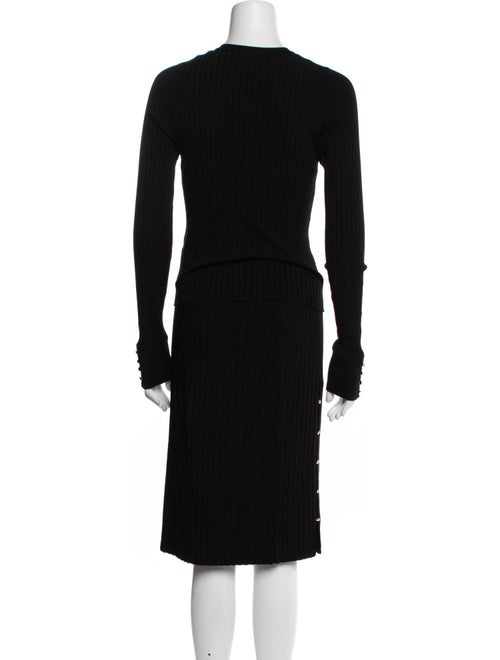 Bally Embroidered Accent Skirt Set