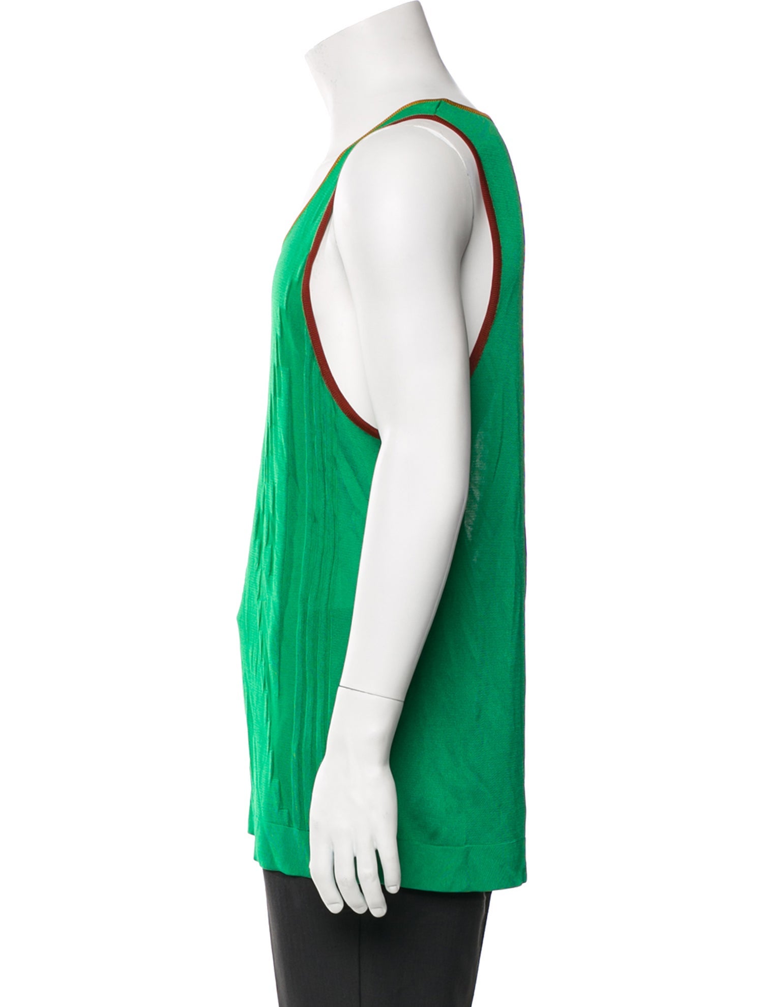 Bally Scoop Neck Sleeveless T-Shirt