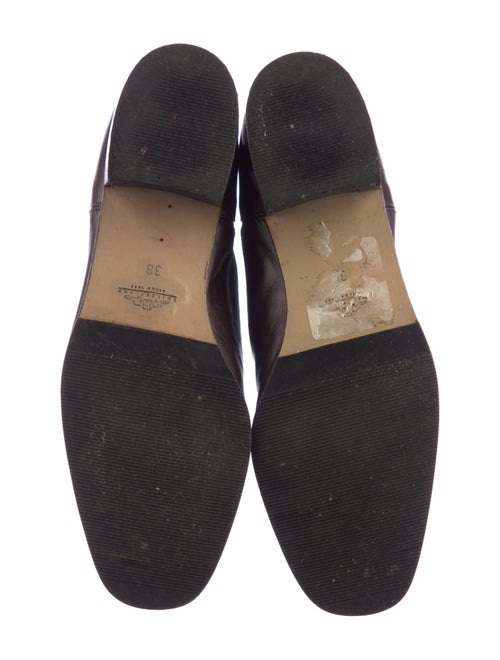 Bally Leather Combat Boots