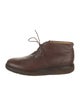 Bally Leather Lace-Up Boots