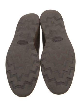 Bally Leather Lace-Up Boots