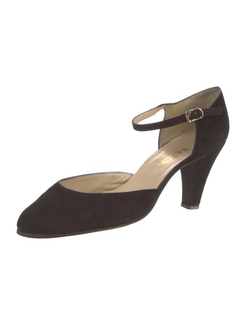Bally Suede D'Orsay Pumps