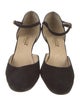 Bally Suede D'Orsay Pumps