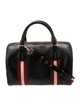 Bally Leather Top Handle Bag
