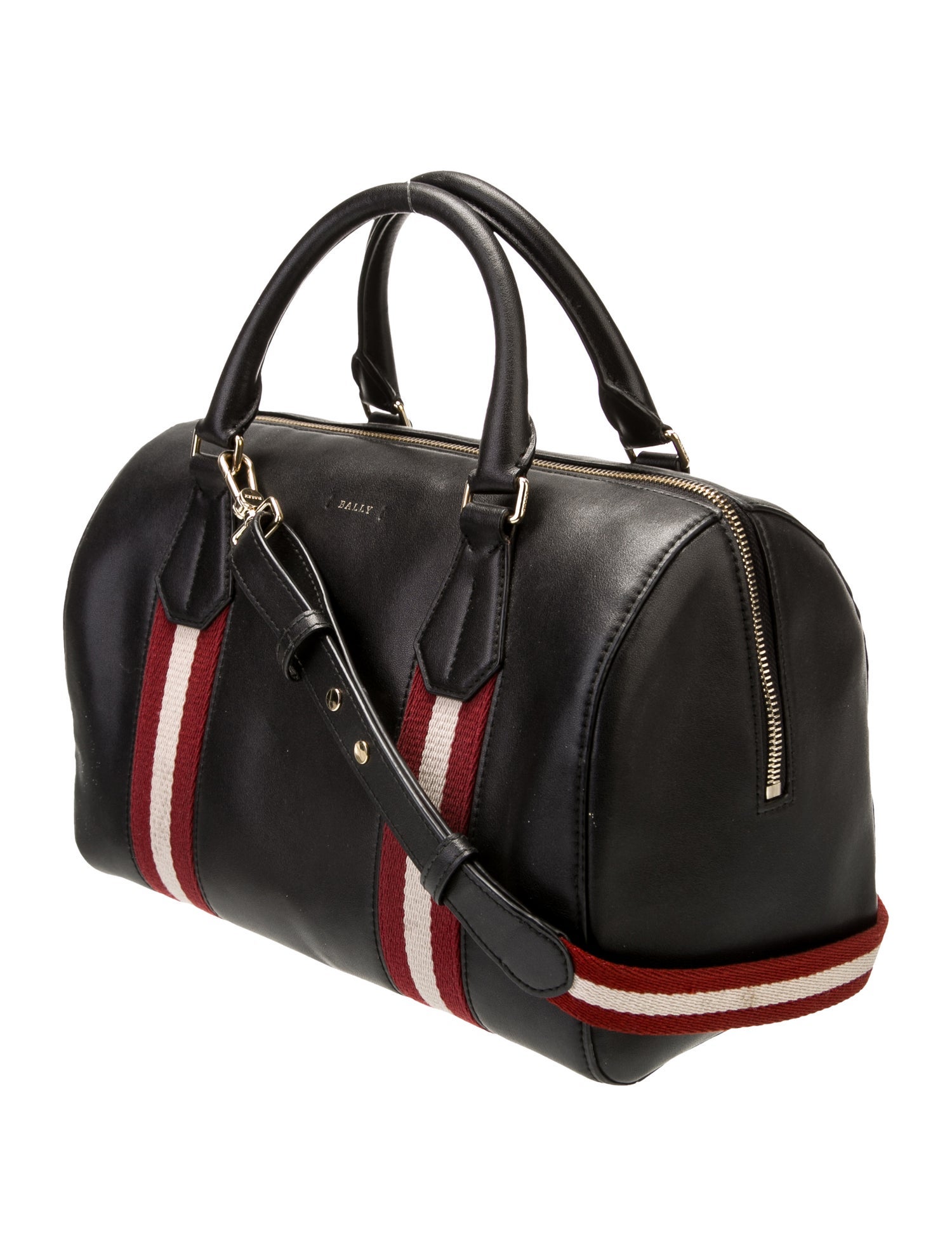 Bally Leather Top Handle Bag