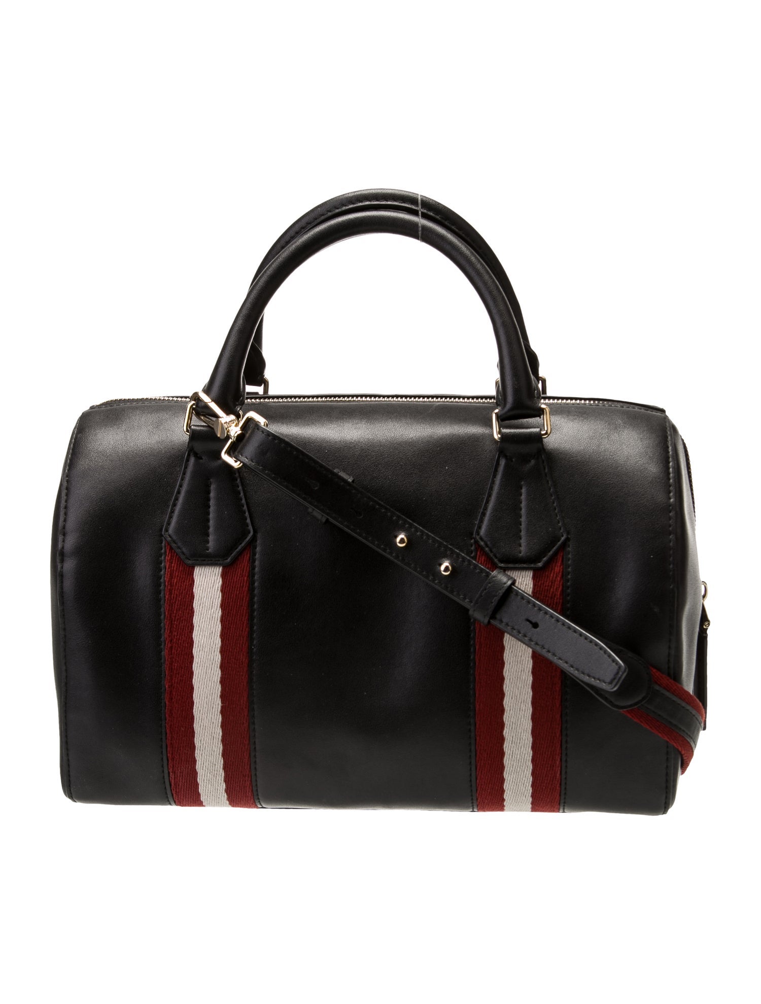 Bally Leather Top Handle Bag