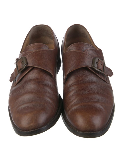 Bally Leather Monk Straps