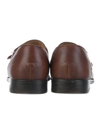 Bally Leather Monk Straps