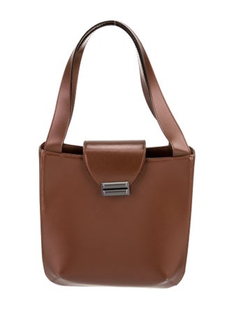 Bally Leather Top Handle Bag