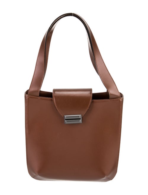 Bally Leather Top Handle Bag