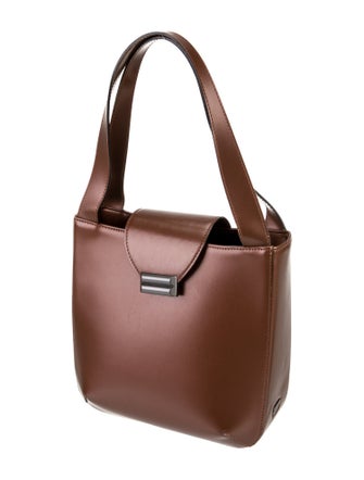 Bally Leather Top Handle Bag