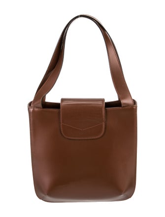 Bally Leather Top Handle Bag