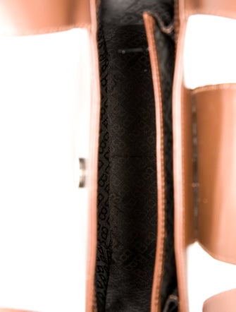 Bally Leather Top Handle Bag