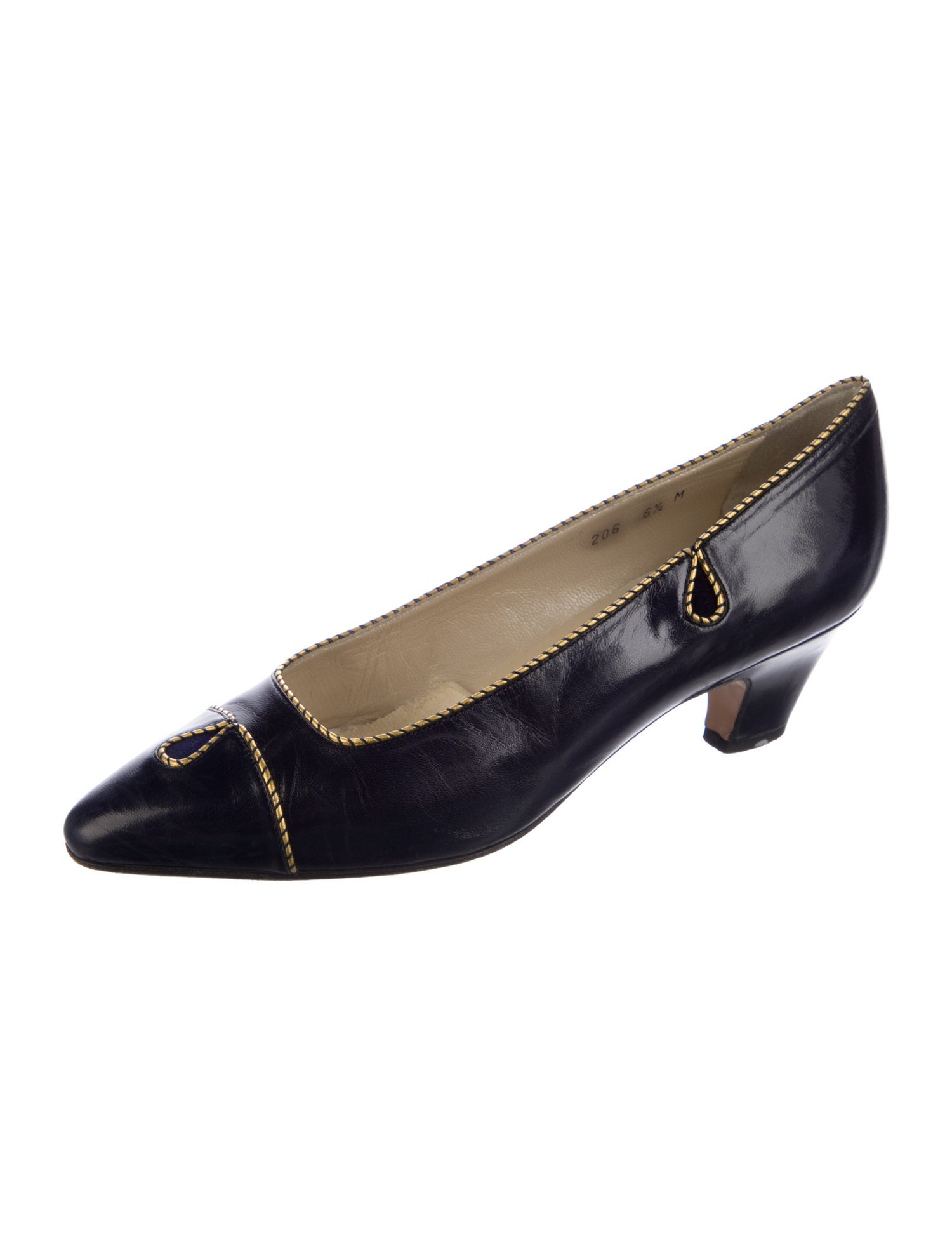 Bally Vintage Leather Pumps
