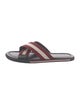 Bally Leather Printed Slides
