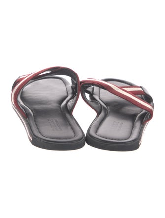 Bally Leather Printed Slides