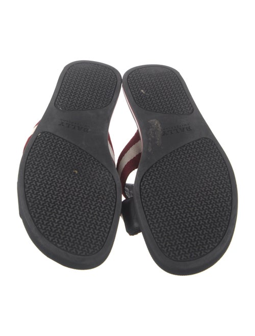 Bally Leather Printed Slides