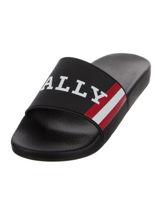 Bally Rubber Graphic Print Slides