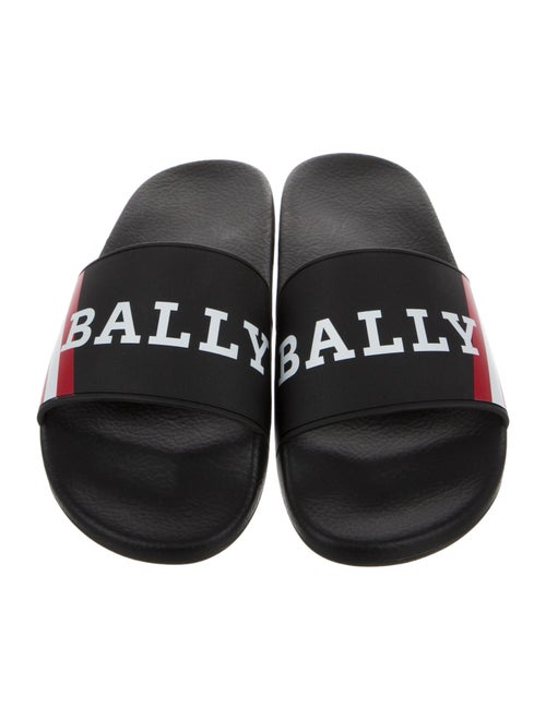 Bally Rubber Graphic Print Slides