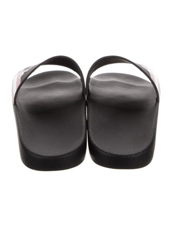 Bally Rubber Graphic Print Slides