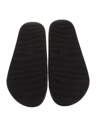 Bally Rubber Graphic Print Slides