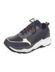 Bally Leather Colorblock Pattern Athletic Sneakers