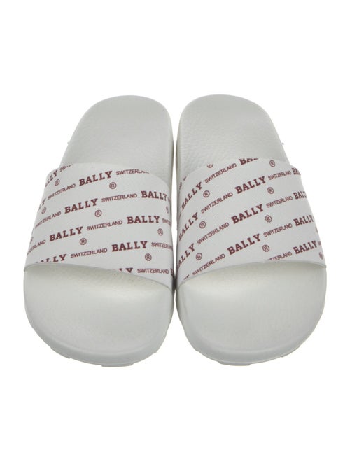 Bally Leather Printed Slides
