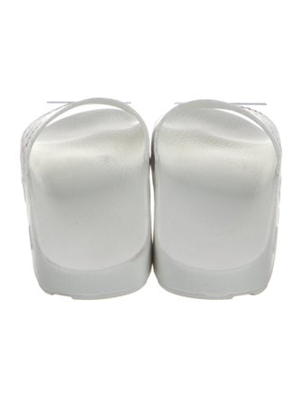 Bally Leather Printed Slides