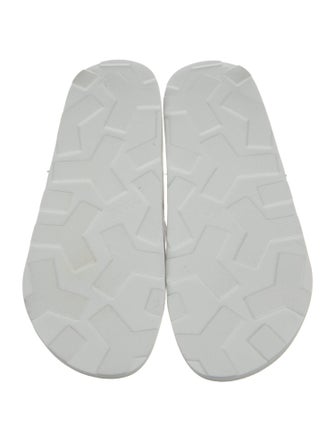 Bally Leather Printed Slides