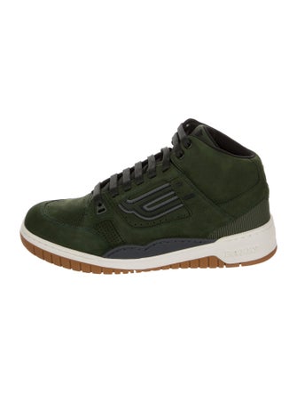 Bally Suede Printed Sneakers