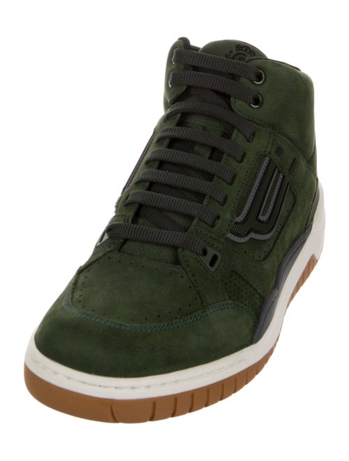 Bally Suede Printed Sneakers