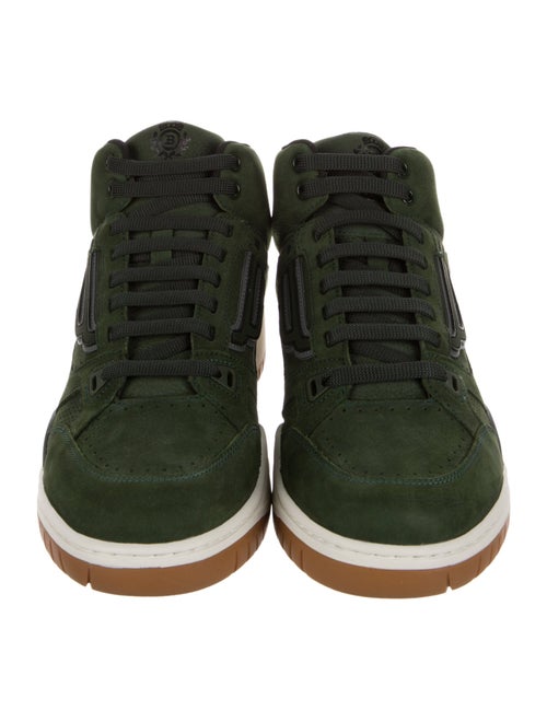 Bally Suede Printed Sneakers