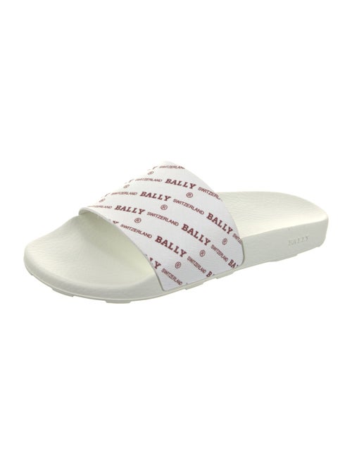 Bally Leather Printed Slides