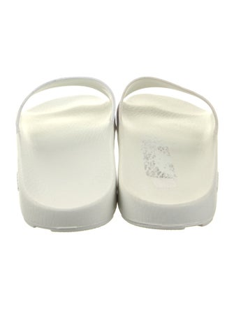 Bally Leather Printed Slides