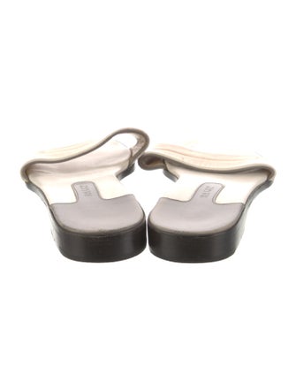 Bally Signature Logo Leather Slides
