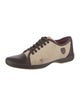 Bally Suede Colorblock Pattern Sneakers
