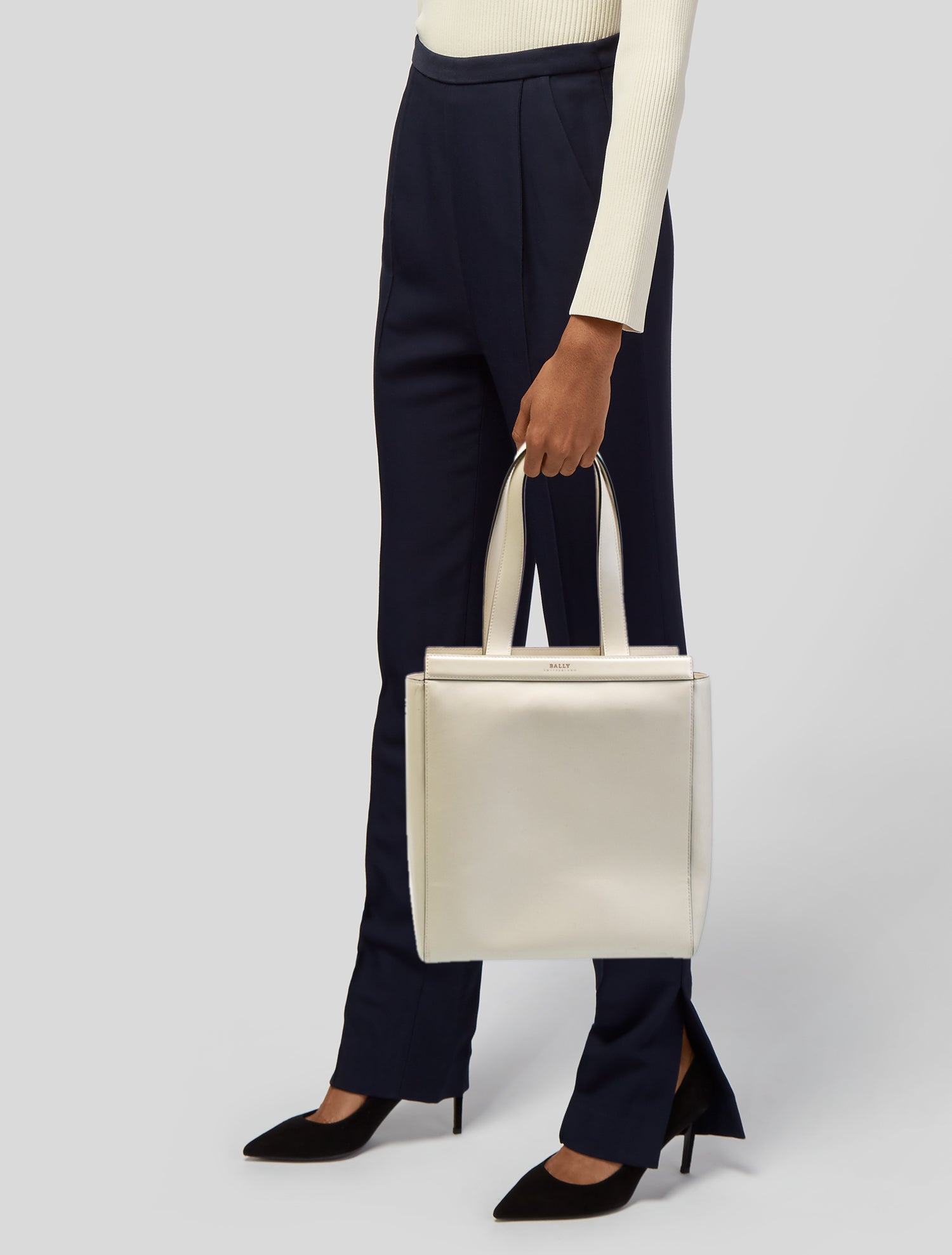 Bally Leather Bucket Bag