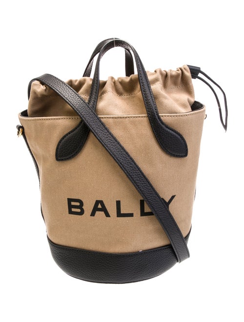 Bally Canvas Bucket Bag