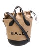 Bally Canvas Bucket Bag