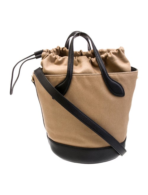 Bally Canvas Bucket Bag