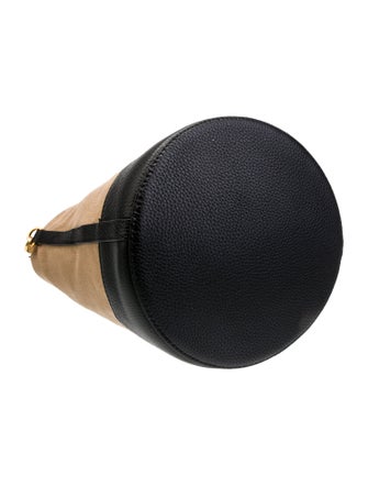 Bally Canvas Bucket Bag