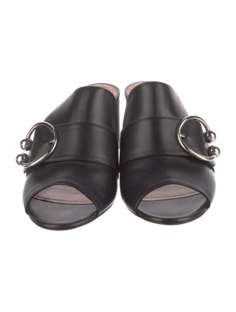 Bally Leather Slides